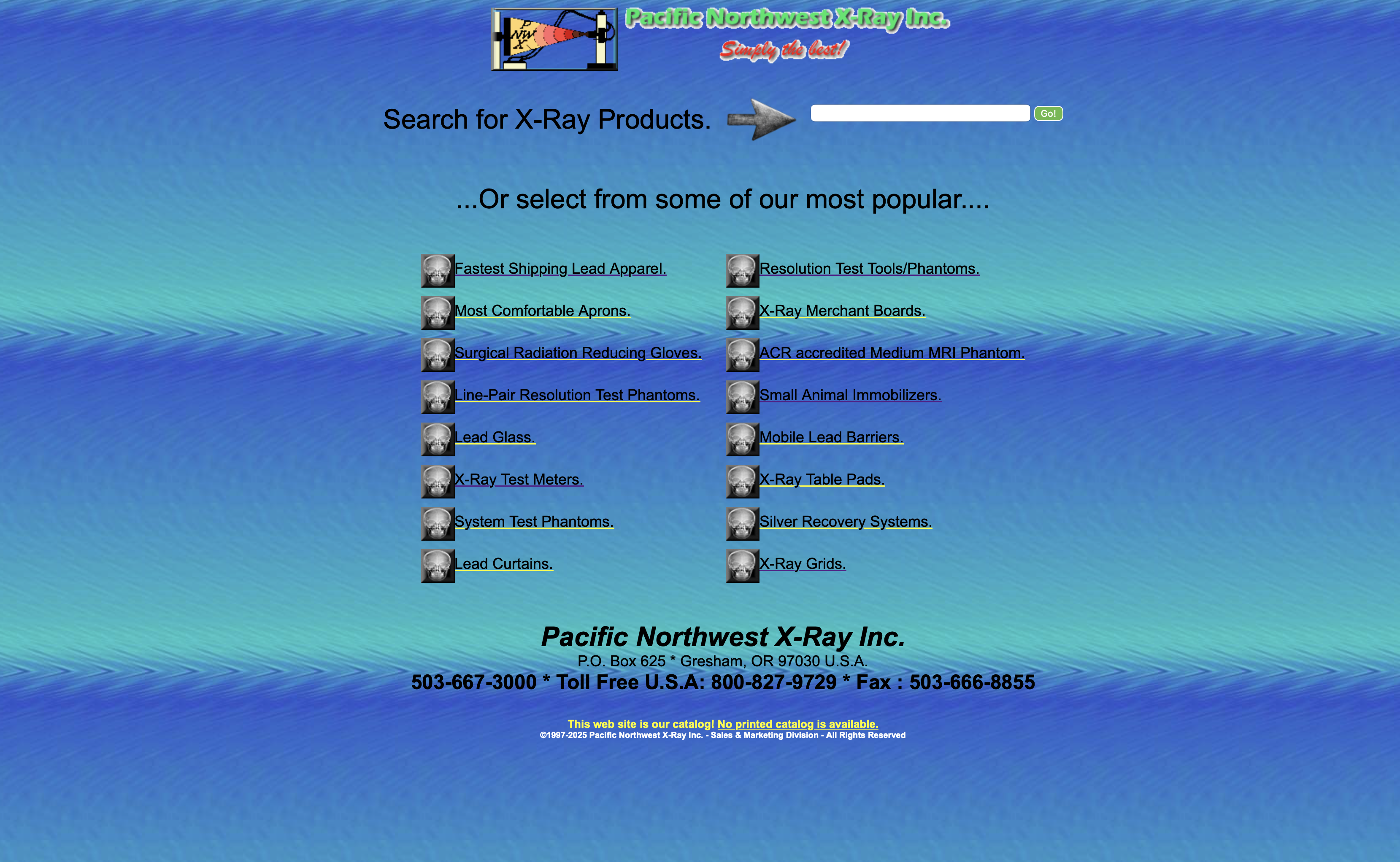Pacific NW X-Ray - Before